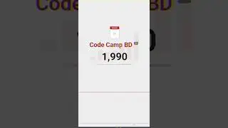 We are Successfully Achieved 2000 Subscriber #code_camp_bd #shorts #shortsviral #shortsfeed