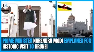 Prime Minister emplanes for historic visit to Brunei; Members of Indian diaspora await his arrival