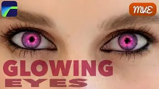 Glowing Eyes Effect, Tutorial - LumaFusion - Blend Modes (iOS, Android, ChromeOS)