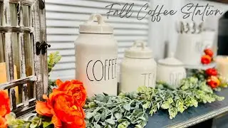 🍂Fall Coffee Station | Coffee Bar Decor Ideas🍁