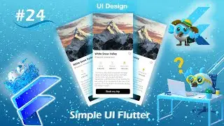 UI Flutter | Flutter simple UI | UI practice