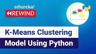 K-Means Clustering Model Using Python  | Data Science Algorithms | Edureka | DS Rewind -  3