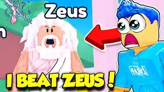 I FINALLY BEAT THE ZEUS BOSS IN ARM WRESTLE SIMULATOR!