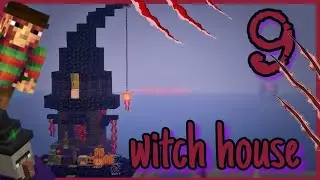 Minecraft Tutorial  как сделать Дом Ведьмы №9 (мини дома ) ХЭЛЛОУИН??Опять КРЮГЕР??Фредди ?