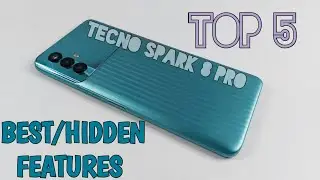 Tecno Spark 8 Pro Top 5 Best/Hidden Features | Tips And Tricks