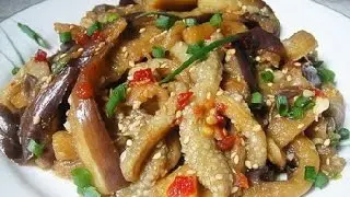 Oстрые баклажаны.  Оочень вкусные !