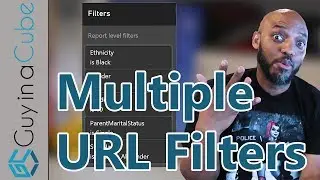 How to use multiple url filters with Power BI reports