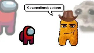 Mini Crewmate Kills Gegagedigedagedago Characters | Among Us