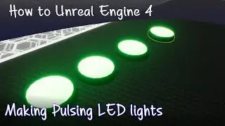 Pulsing LED Light 3DS Max & Ue4 tutorial