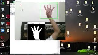 Gesture Recognition using Python (OpenCV Library)