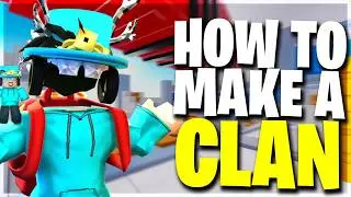 How To Make A CLAN in Roblox Rivals!