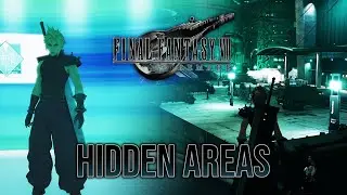 FINAL FANTASY VII REMAKE - Exploring SECRET places OUTSIDE the maps! [Hidden Areas]