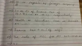 Chapter 1 Basic Concept Of Income Tax | PART 3 | CA INTER DIRECT TAX MCQ |