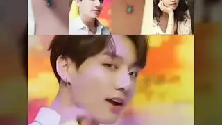 KOOKU💜 Jungkook and IU have blue necklace💙😊😂