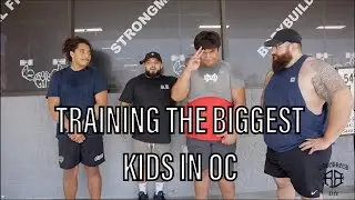 Training The BIGGEST Kids in OC