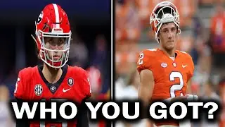 MattBeGreat's Prediction for #1 Georgia vs. #14 Clemson