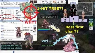 Ragnarok PreRenewal - Gunslinger Cheapest Farmer? FULL BUSTER ONE-SHOT MADNESS !!