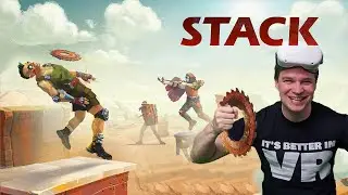 STACK - First look at the controls, maps and menus of the VR multiplayer action game!