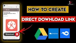 how to create direct download link||🔥 how to add direct download link in blogger🔥💥||