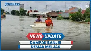 Banjir Demak, 12.982 Mengungsi 5 Tanggul Jebol