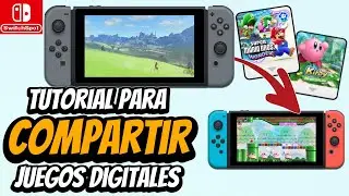 Cómo ENVIAR Juegos Digitales a OTRO SWITCH | Tarjeta de Juego Virtual