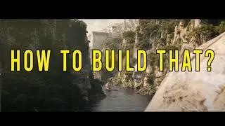 Houdini environment tutorial - How to build Númenor entrance | LOTR: The Rings of Power Season 1