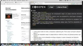CSS-Tricks Screencast #129: Emmet (is awesome)