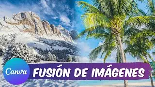 ✅ Como fusionar imágenes en CANVA 🤯