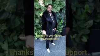 . I want to  thank my 2000 subscribers.