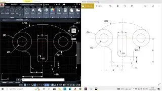 2D AutoCAD Practice Drawing | AutoCAD Practice Drawing | AutoCAD Tutorial For Beginners & Advance