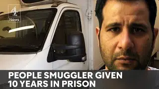 Van driver jailed for 10 years after attempting to smuggle seven people into UK