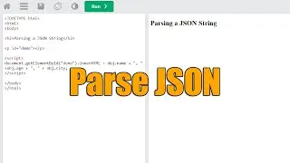 How to Parse JSON