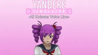 All Kokona Voice Line | Yandere Simulator