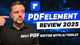 Wondershare PDFelement Review - 2024 | Best PDF Editor? (AI Productivity Tools)