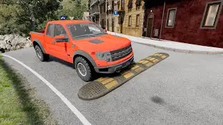 Cars vs Speed bumps Compilation #1 beamng drive ☆ beamng-cars TV