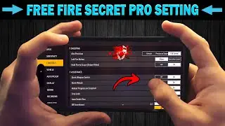 Free Fire Pro Settings [ Secret ] Sensitivity + Fire Button Size | New Headshot Setting |