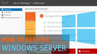 🗄️ How to Configure Data Backup, Create a Backup Copy and Restore Windows Server 🗄️