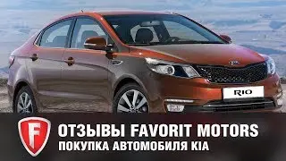 Отзыв о покупке автомобиля Kia Rio у официального дилера Киа FAVORIT MOTORS