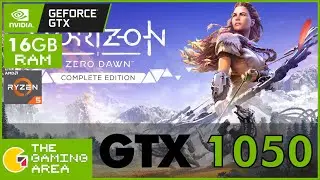 Horizon Zero Dawn (Patch 1.10) On GTX 1050 | 1080p, 900p, 720p