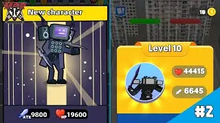 Merge War Skibidi vs Camera VS Zombie Evolution Battle Gameplay 2 | Merge Master