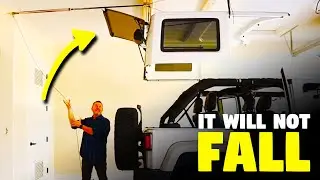 The ultimate solution for safely storing heavy vehicle hardtops.