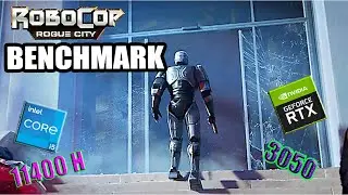 RoboCop: Rogue City | RTX 3050 Max Q 4GB + Intel Core i5 11400H | 1080p Benchmark