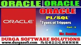 OracleTutorial || onlinetraining|| pl/sql ||Types of Triggers Part-3 by Basha