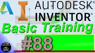 AutoDesk INVENTOR Basic Training 88 ( Create Component )