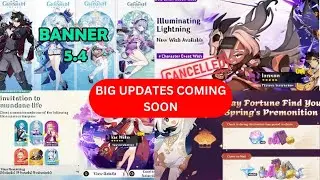 GIVEAWAY INFO & UPDATED 5.4 banner and upcoming 5.5 events and banner roadmap  