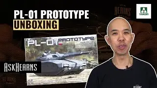 Takom | 1/35 PL-01 Prototype Polish Tank Plastic Model Kit Unboxing | #askHearns