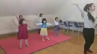 Частная школа   "Ганибет "Ganibet". Занятия  танцами,  Часть 1.