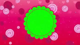 Green Screen Graphics | Valentine Day Photo slideshow | HD1080P