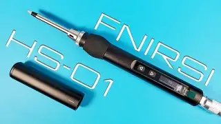 FNIRSI HS-01: программируемый паяльник со сменными жалами. PD 65W vs DC 96W