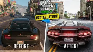 How To Install Graphics Mods in GTA 5 Enhanced Edition! (100% Working Method)